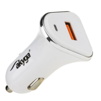 Akyga Chg akyga ak-ch-07 usb-a 5-12v / max. 3a 18w quick charge 3.0 autós töltő