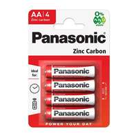 Panasonic Panasonic elem (aa, r6r, 1.5v, cink-karbon) 4db/csomag r6r-4bp / r6rz/4bp