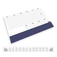 TOPTIMER Kalendart t110 kék asztali könyöklő 24t110t-004