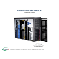 Supermicro Supermicro server sys-7049gp-trt 8x3.5" 2xlga3647/16rdimm/2200w red.. psu/tower