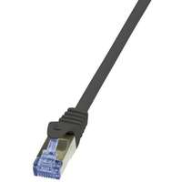 LogiLink Logilink 10g s/ftp pimf primeline patch kábel cat6a 1m fekete (cq3033s)