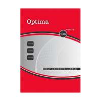 OPTIMA Etikett optima 32110 117mm cd 200 címke/doboz 100 ív/doboz