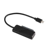 Akasa Ada akasa usb3.1 type-c kábel 2,5" sata ssd és hdd adapter - 20cm - ak-au3-06bk