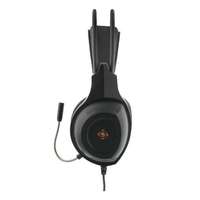 DELTACO Fejhallgató deltaco gaming dh210 led gaming mikrofonnal fekete gam-069