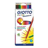 GIOTTO Színes ceruza giotto elios wood free háromszögletű 12 db/készlet 275800