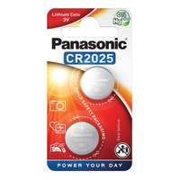 Panasonic Panasonic gombelem (cr2025, 3v, lítium) 2db/csomag cr-2025el/2b