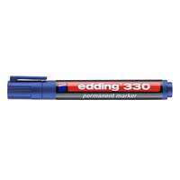 EDDING Alkoholos marker, 1-5 mm, vágott, edding "330", kék 4-330003