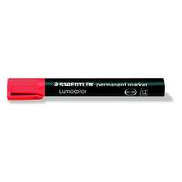 STAEDTLER Alkoholos marker, 2-5 mm, vágott, staedtler "lumocolor 350", piros 350-2