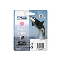 Epson Epson t7606 tintapatron nagy kapacitású élénk magenta clair 25 9ml 2849 oldal 1 csomag