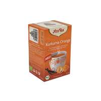 YOGI TEA Bio tea yogi tea kurkuma narancs 17 filter/doboz 483000