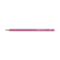 STABILO Grafitceruza, hb, hatszögletű, stabilo "pencil 160", rózsaszín 160/01-hb