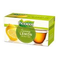PICKWICK Fekete tea, 20x1,5 g, pickwick, citrom 4024186/57041402