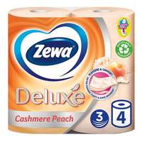 ZEWA Toalettpapír zewa deluxe 3 rétegű 4 tekercses cashmere peach 3276
