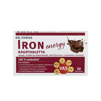 - Dr. theiss iron energy rágótabletta édesítŐszerrel csokoládés 30db