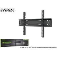 EVEREST Everest tv állvány - tk-4085 (38"-85"-ig, fali, ultra keskeny, 50kg teherbírás, fekete) 32104