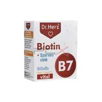 - Dr.herz biotin+szerves cink kapszula 60db