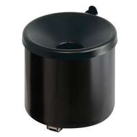 VEPA BINS Fali hamutartó, acél, henger alakú, vepa bins, fekete vb150004 black