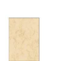 SIGEL Előnyomott papír, kétoldalas, a5, 90 g, sigel, bézs, márványos dp907