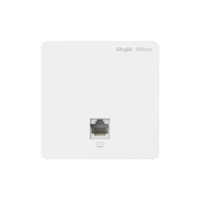 Ruijie Reyee ac1300 dual band wall access point, 867mbps at 5ghz + 400mbps at 2.4ghz, 2 rg-rap1200(f)
