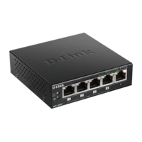 D-Link D-link 5-port desktop gigabit poe+ switch dgs-1005p/e