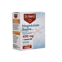 - Dr. herz magnézium supra 400 mg + szerves cink kapszula 60db