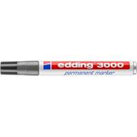 EDDING Alkoholos marker, 1,5-3 mm, kúpos, edding "3000", szürke 7580228000