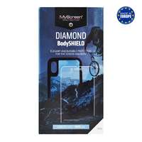 MYSCREEN Myscreen diamond revo bodyshield képernyővédő üveg (tokbarát, 0.33mm, 9h, nem íves + telefonvédő) fekete md4361dbse