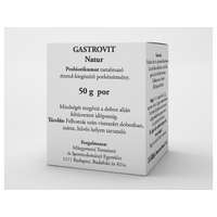 - Gastrovit natur probiotikumot tartalmazó étrend-kiegészítŐ 50g