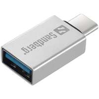 - Sandberg usb-c tartozék, usb-c to usb 3.0 dongle 136-24