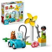 LEGO Lego duplo: town szélturbina és elektromos autó 10985