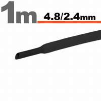 Egyéb Zsugorcső 4,5mm / 2,4mm fekete 11025f