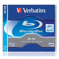 VERBATIM Verbatim bd-re újraírható blu-ray lemez 25gb normál tok 43614