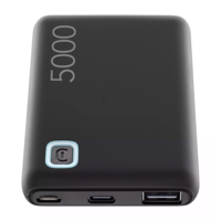 Cellularline Cellularline power bank essence 5000 (5000mah portable charger), black pbessenceit5000k