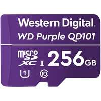 Western Digital Western digital microsd kártya - 256gb (microsdhc, sda 6.0, 24/7 működtetés, purple) wdd256g1p0c