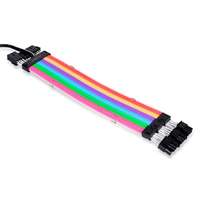 Lian Li Kábel lian li strimer plus v2 triple 8-pin rgb vga tápkábel 30cm d-rgb strimer plusv2 triple 8 pins