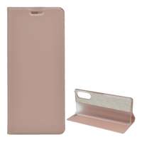 gigapack Tok álló, bőr hatású (flip, oldalra nyíló, asztali tartó funkció) rozéarany 2 gp-100920