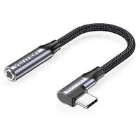 VENTION Vention usb-c/m - 3,5mm jack 0,1m (90 fokos), adapter