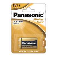 Panasonic Elem, 9v, 1 db, panasonic "alkaline power" 6lr61apb-1bp/6lr61apb/1bp