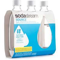 SODASTREAM Sodastream bo trio play 3x1l fehér 3 db-os szénsavasító műanyag palack szett 42001086