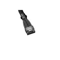Be Quiet! Be quiet! kábel - 12vhpwr pci-e adapter cable cph-6610 (12pin táp, 1 csatlakozó, erenként harisnyázott, 60 cm, fekete) bc072