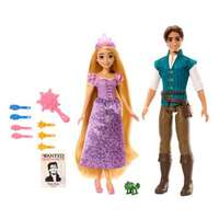 Mattel Disney hercegnők: aranyhaj és flynn baba