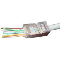 Gembird Gembird rj45 cat5 ftp csatlakozó dugó 8p8c, 10db