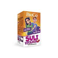 - Bioco suli vitamin 6-14 éveseknek cseresznye ízŰ rágótabletta 90db