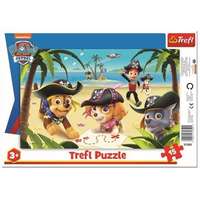 TREFL Trefl: mancs őrjárat - 15 darabos keretes puzzle