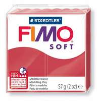 FIMO Gyurma, 57 g, égethető, fimo "soft", meggy piros 8020-26