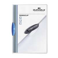 DURABLE Durable swingclip a4 30lapos kék clip-mappa 226006