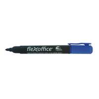 FLEXOFFICE Alkoholos marker, 1,5 mm, kúpos, flexoffice "pm03", kék fo-pm03blue