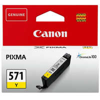 Canon Cli-571y tintapatron pixma mg5750, 6850,7750 nyomtatókhoz, canon, sárga, 7 ml 0388c001/cli-571y