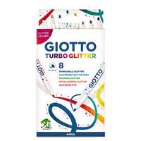 GIOTTO Filctoll giotto turbo glitter csillámos 8db-os készlet 425800