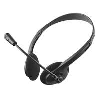 Trust Trust fejhallgató mikrofonnal 21665 (primo chat headset for pc and laptop)